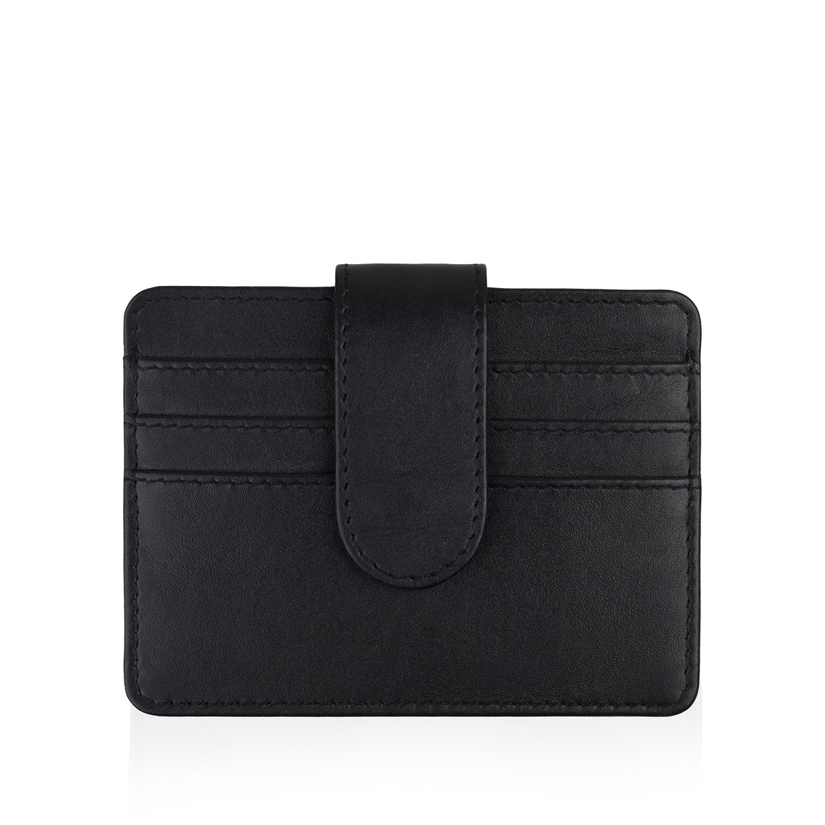 Koda - Black Calf Leather Card Holder