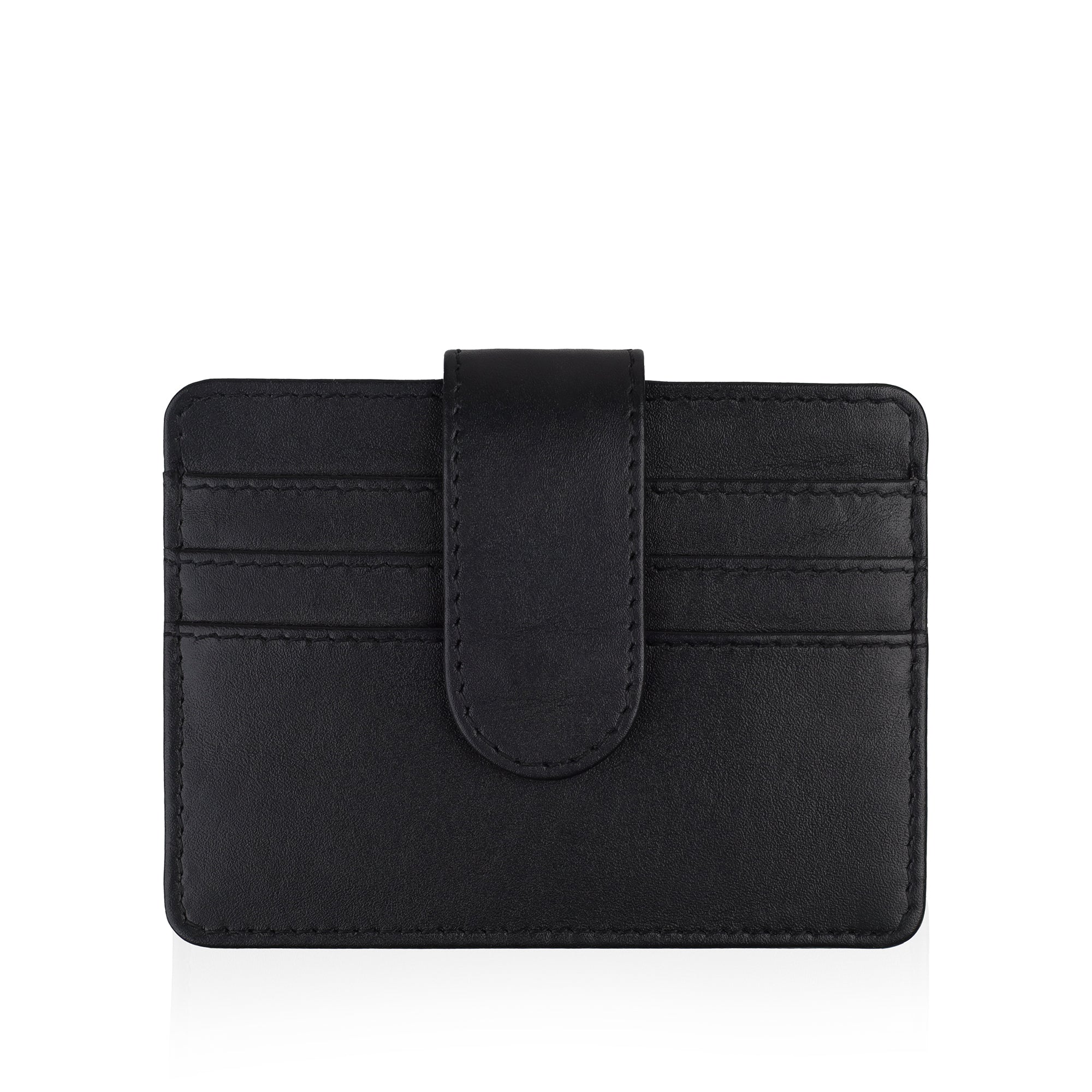 Koda - Black Calf Leather Card Holder