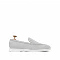 Crest - Men's Steel Grey Split Suede Loafer