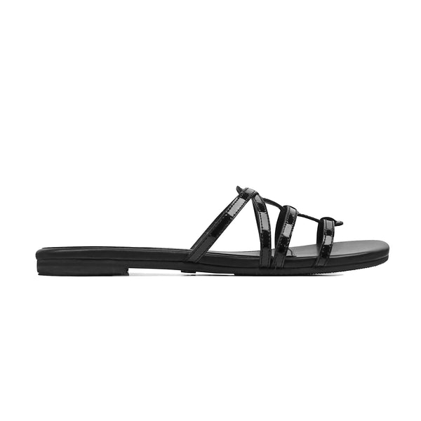Elv - Women's Black Slipper
