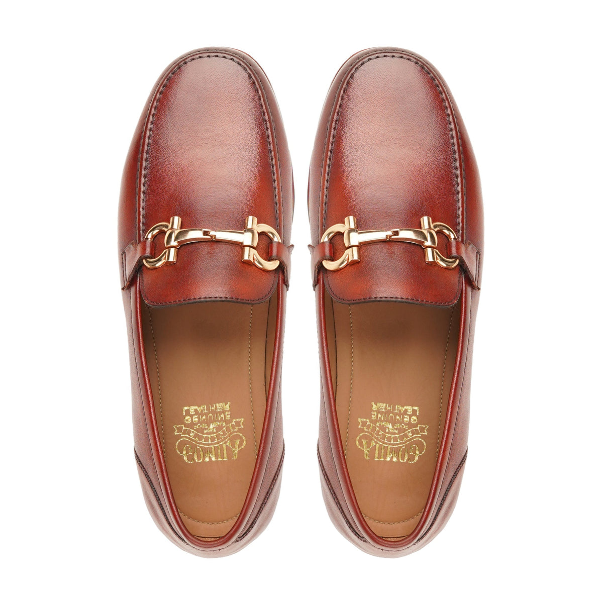 Cesena - Men's Oxblood Calf Leather Loafer