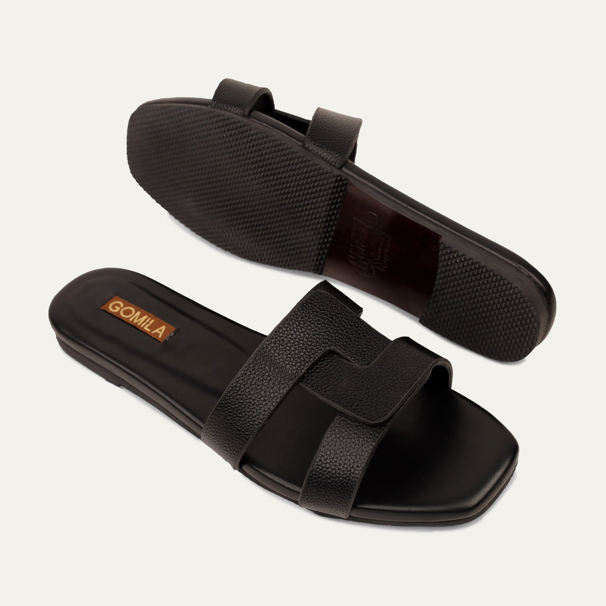 Sienna - Women's Black Slipper
