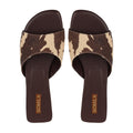 Lenix - Women's Dark Brown Slipper