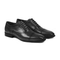 Hernan - Men's Black Calf Leather Oxford Shoe
