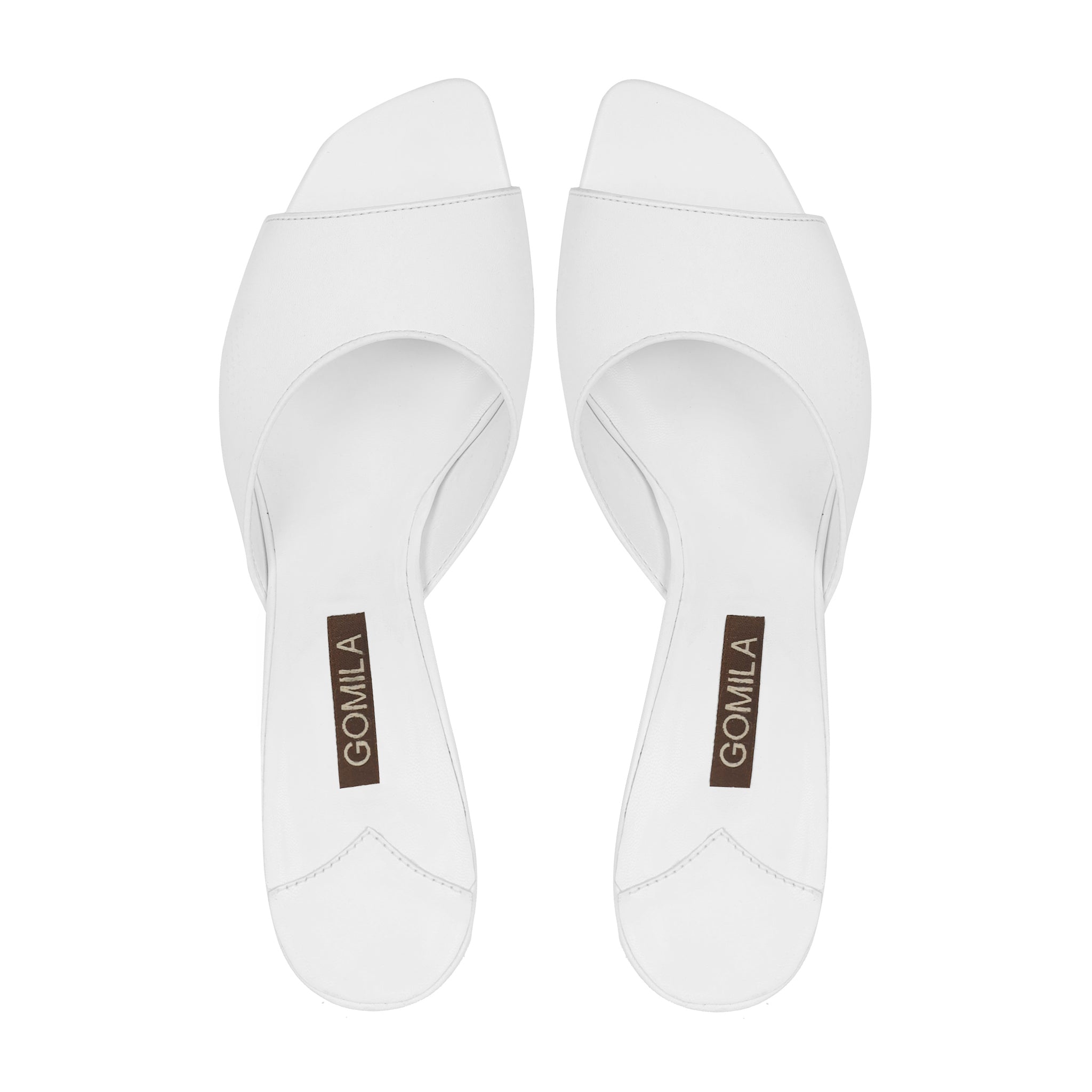 Riva - Women's White Heels