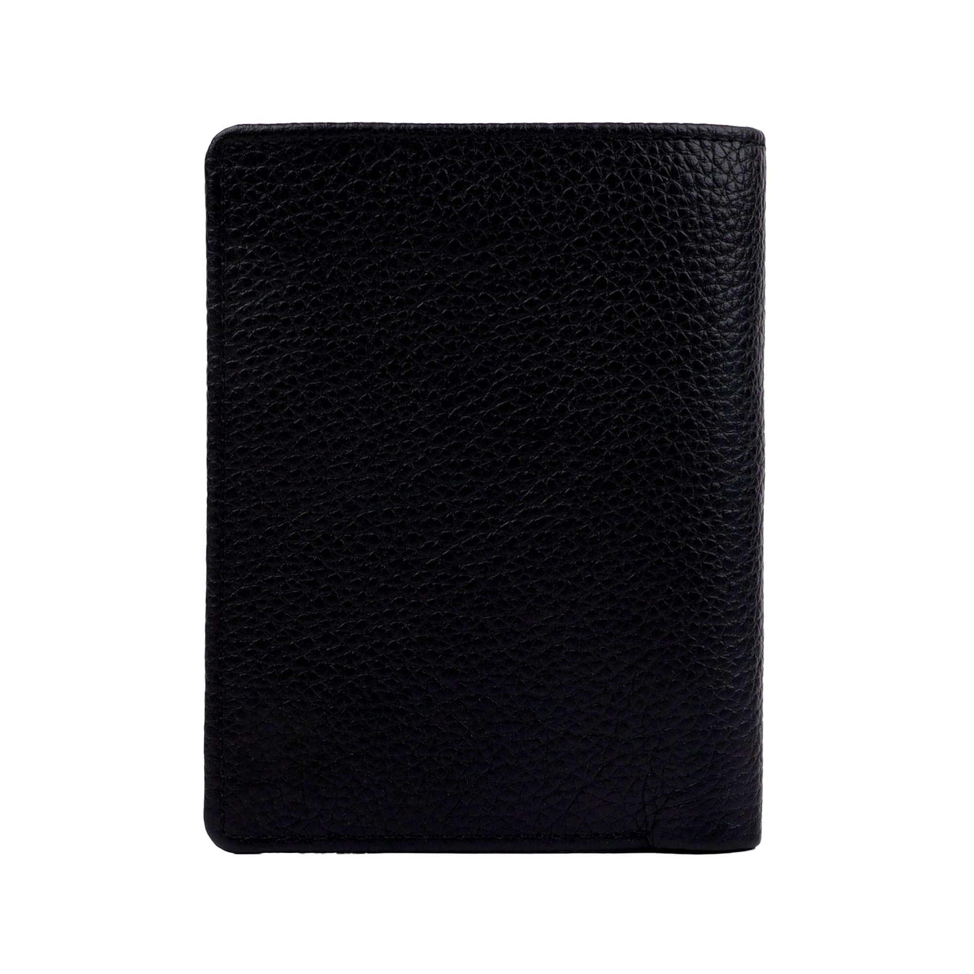 Jared - Black Milled Leather Wallet