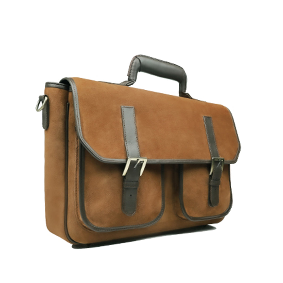 Cavalor - Cognac Kid Suede Hand Bag