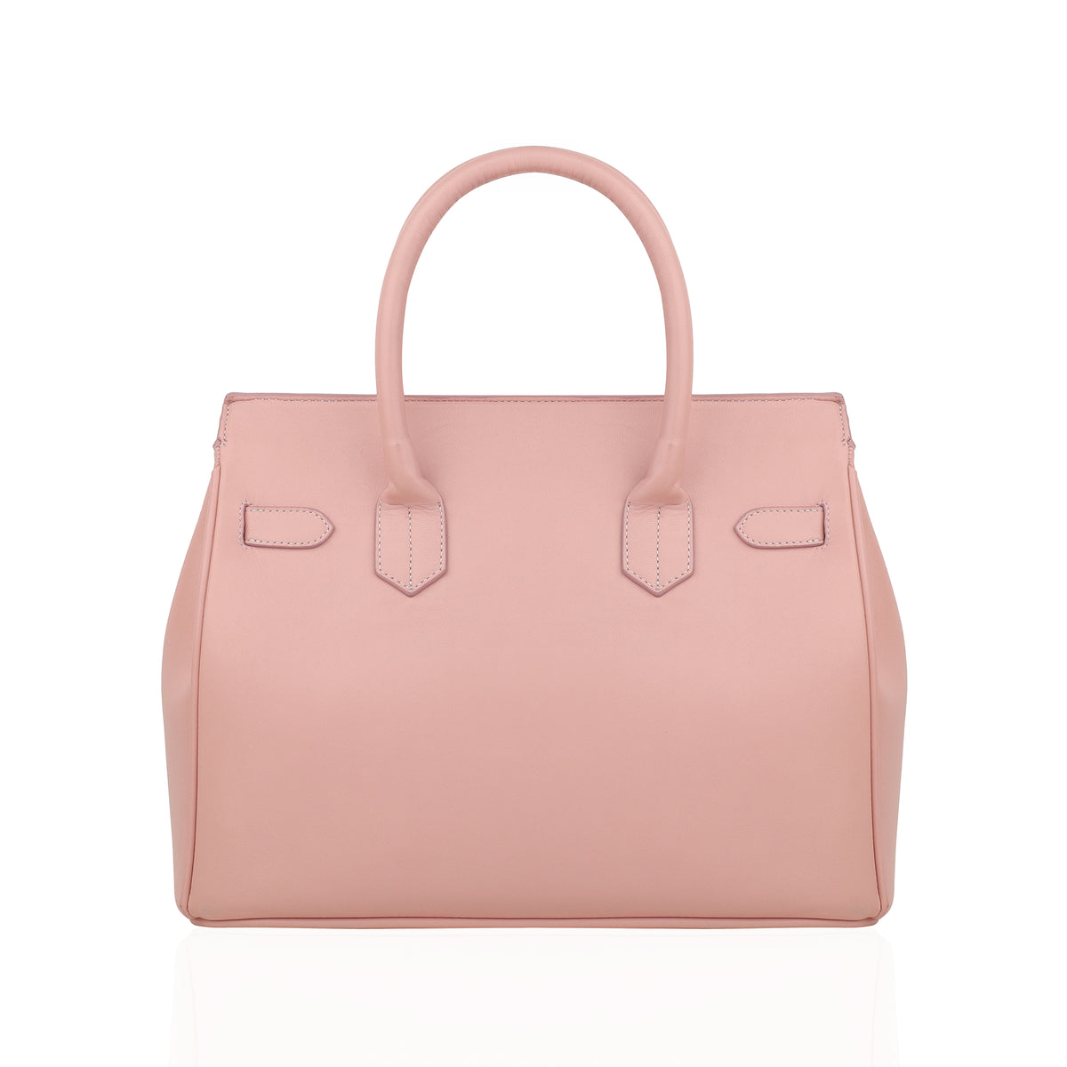 Ariana - Blush Pink Leather Hand Bag