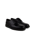 Mark - Men's Black Milled Leather Derby