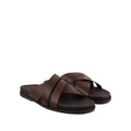 Vortex - Men's Dark Brown Calf Leather Slipper