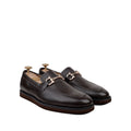 Tyler - Men's Dark Brown Milled Leather Casual