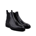 Casey  - Men's Black Calf Leather Chelsea Boot