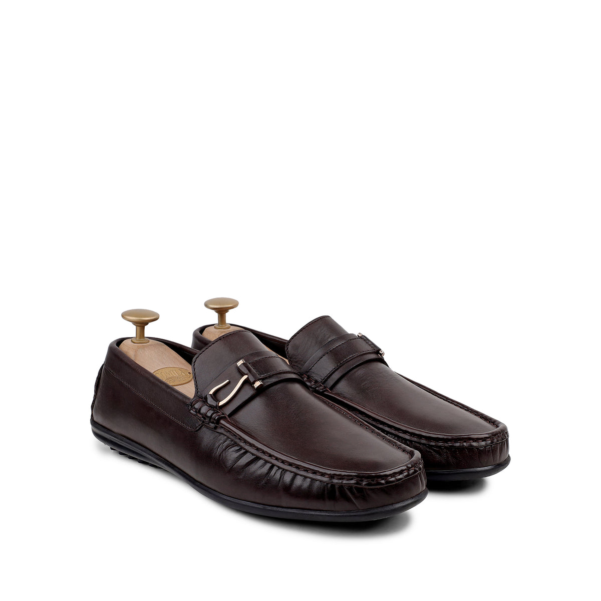 Irvin - Men's Light Brown Calf Leather Driver