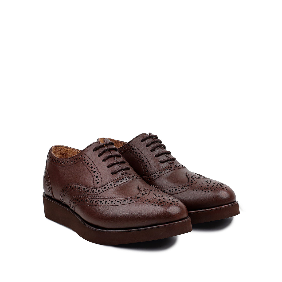 Keen -  Children's Light Brown Leather Oxford