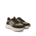 Novak - Men's Beige & Olive Green Sneaker