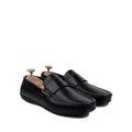 Corey - Men's Black Calf Leather Driver
