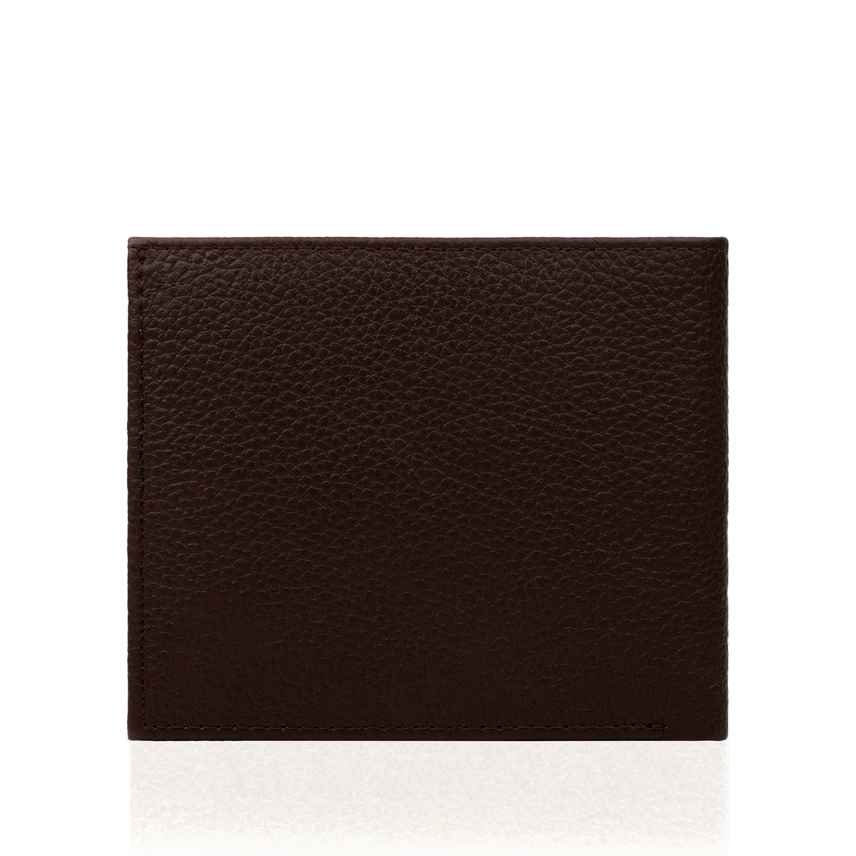 Boget - Dark Brown Pebble Grain Leather Wallet