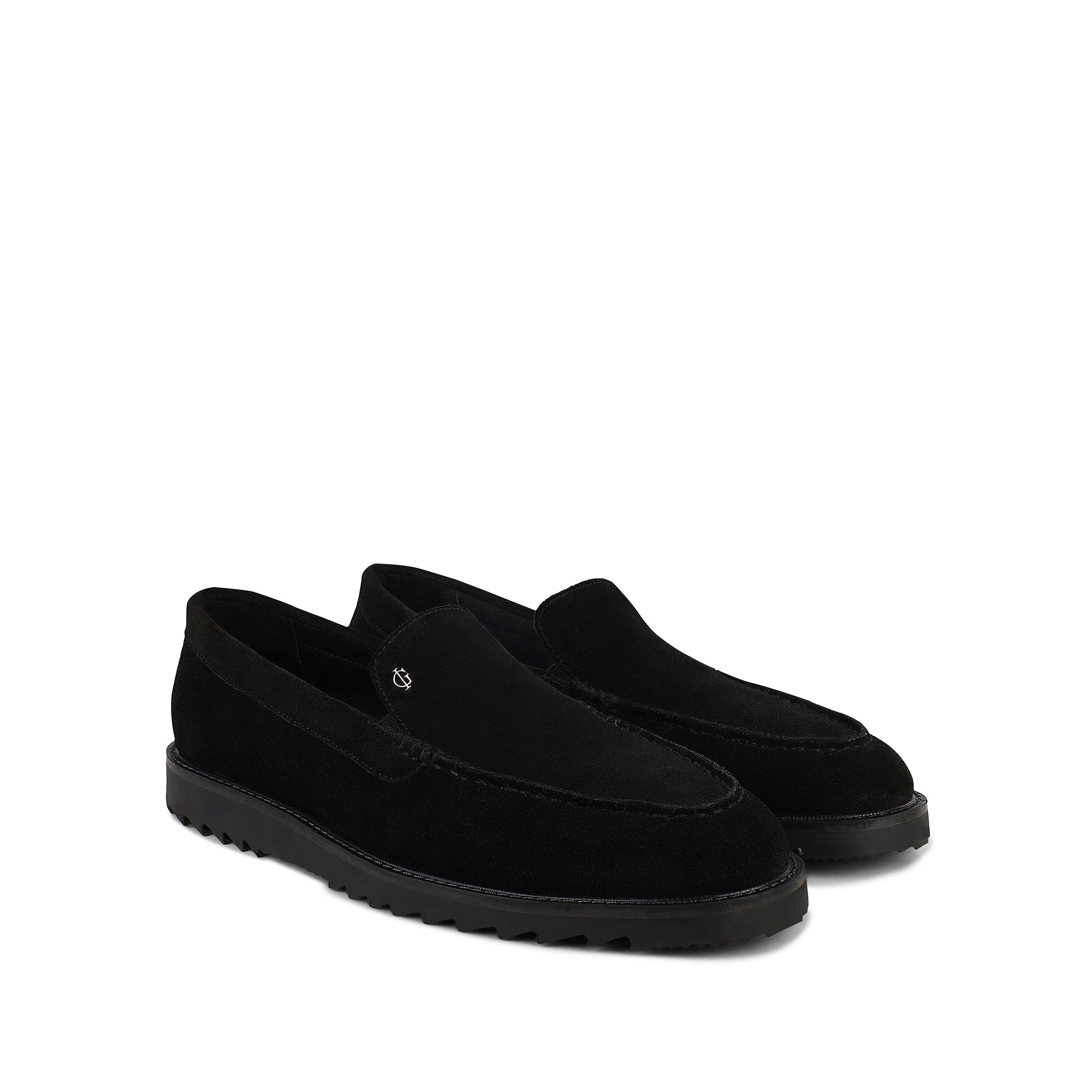 Lane - Men's Black Suede Sneaker