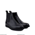 Kian -  Children's Black Pullup Leather Chelsea