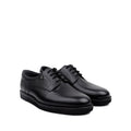 Mark - Men's Black Milled Leather Derby
