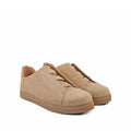 London - Men’s Biege Suede Leather Sneaker