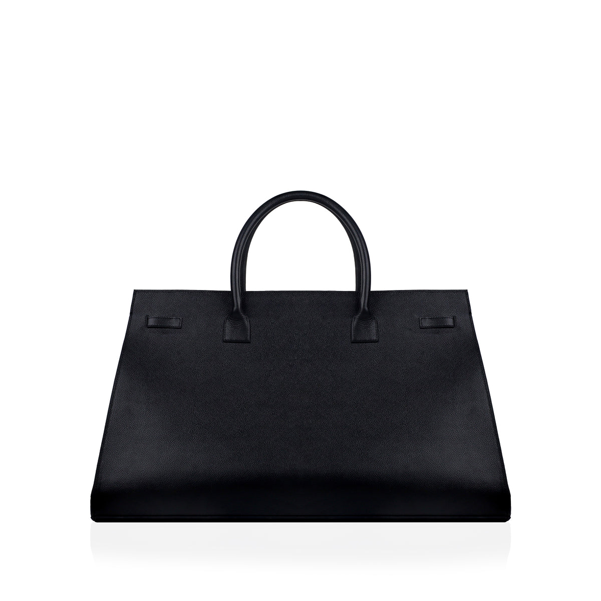 Dean - Men's Black Pebble Grain Leather Bag