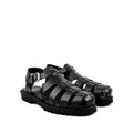 Balmo - Men's Black Calf Leather Sandal