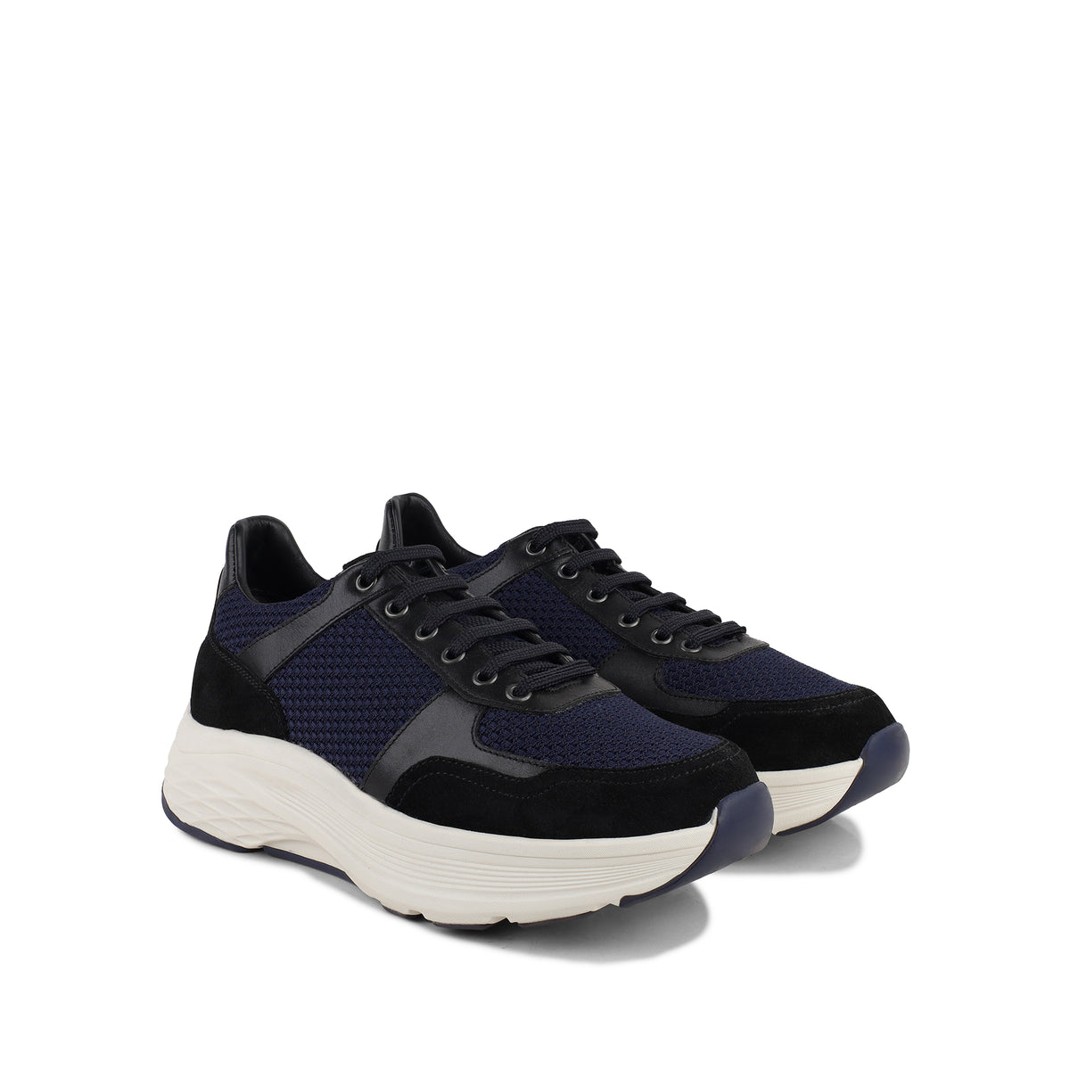 Novak - Men's Blue & Black Sneaker