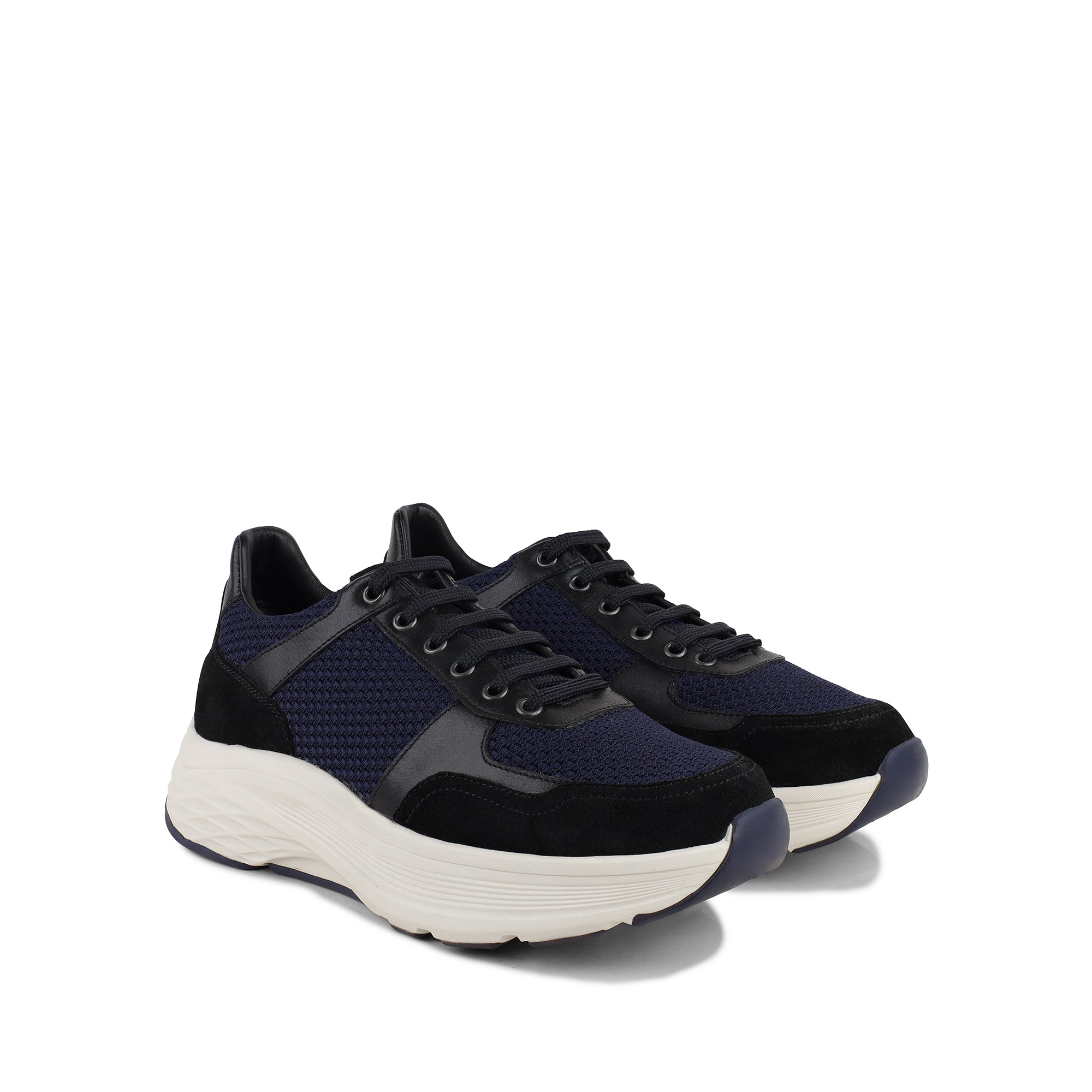 Novak - Men's Blue & Black Sneaker