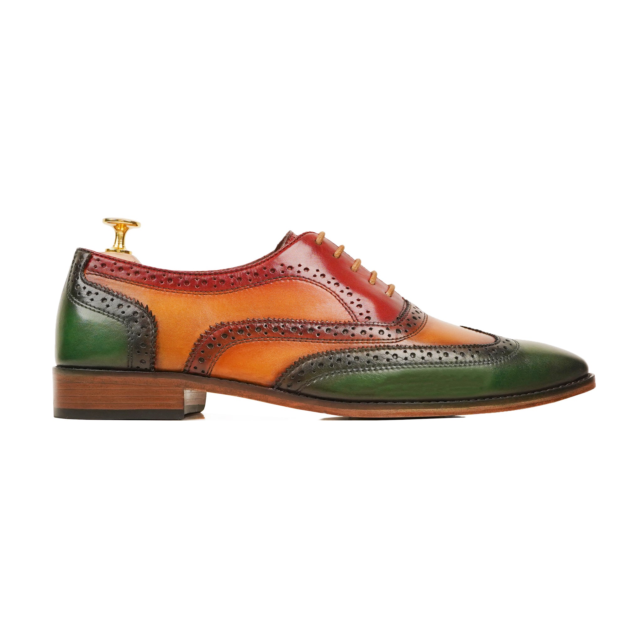 Eniac - Men's Multi Color Calf Leather Oxford Shoe