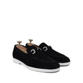 Vesco - Men's Black Suede Loafer