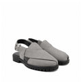 Mariano - Men's Steel Grey Suede Sandal