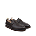 Emory - Men's Dark Brown Milled Leather Casual