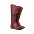 Boston - Men's Oxblood Pull Up Leather Riding Boot