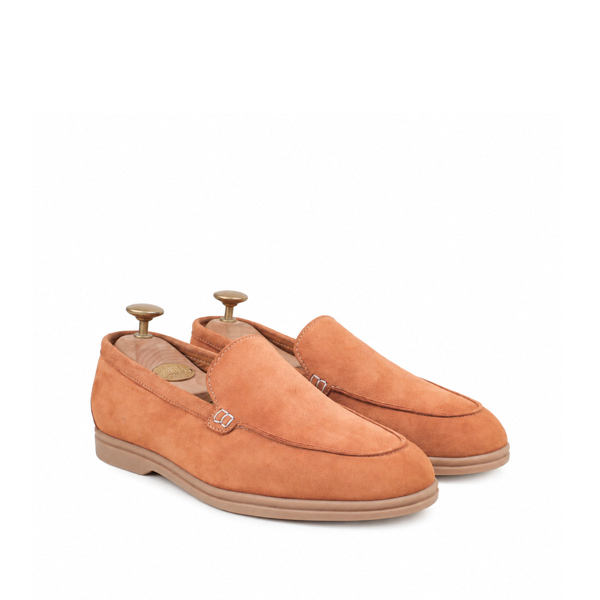 Crest - Men's Camel Suede Loafer