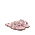 Sierra - Women's Rose Pink Rhinestone Slipper