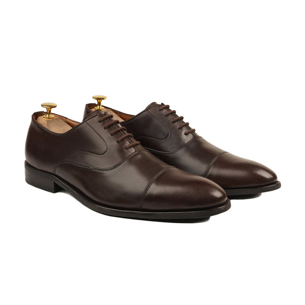 Wickford - Men's Dark Brown Calf Leather Oxford Shoe