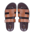 Elvorn - Men's Tan Calf Leather Slipper