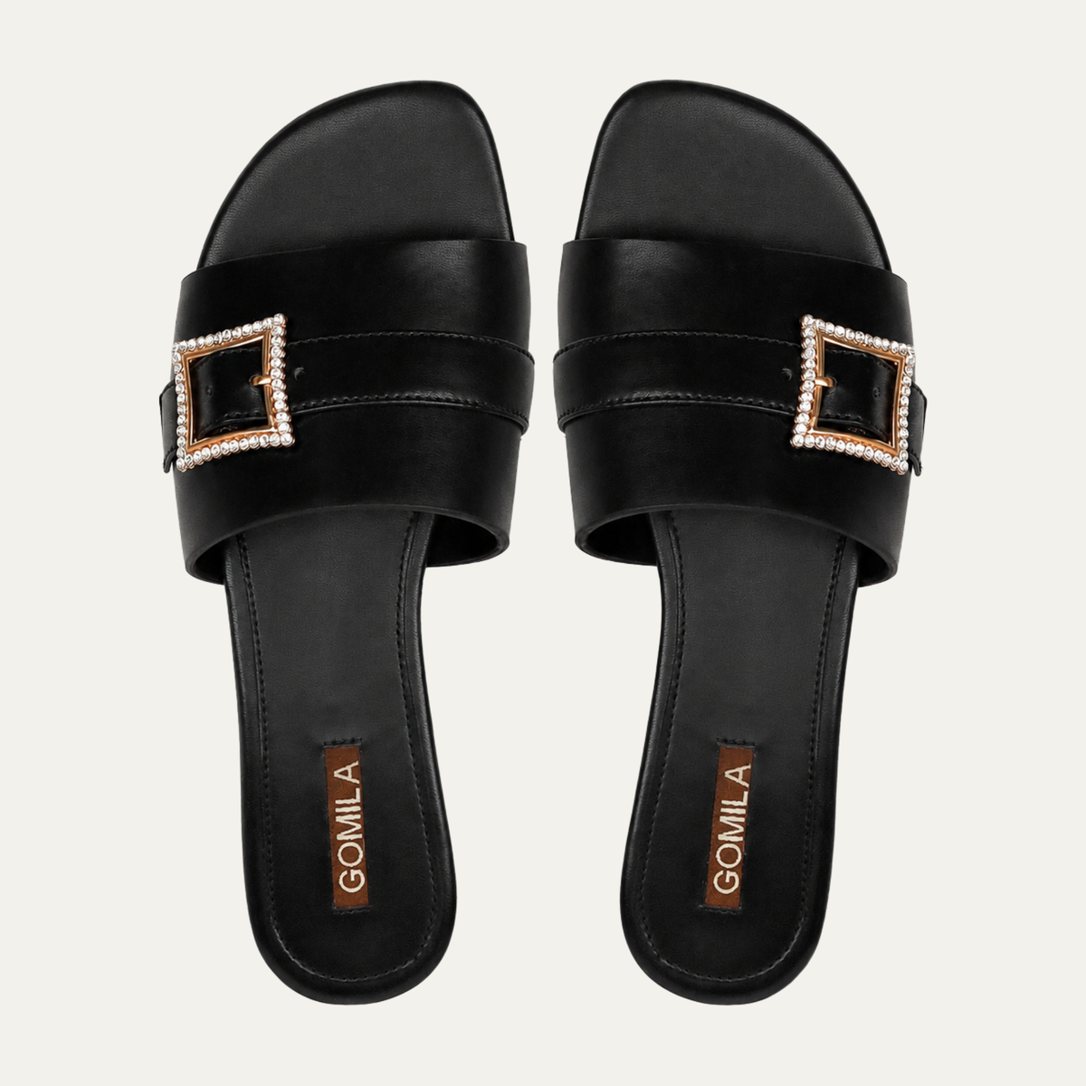 Esme - Women's Black Slipper