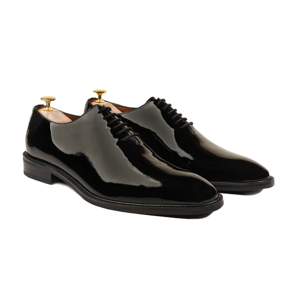 Carmelo - Men's Black Patent Leather Wholecut Shoe