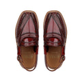 Nate - Children’s Oxblood Box Leather Sandal