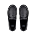 Otto - Men's Black Milled Leather Sneaker