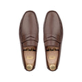 Floyd - Men's Light Brown Milled Leather Driver