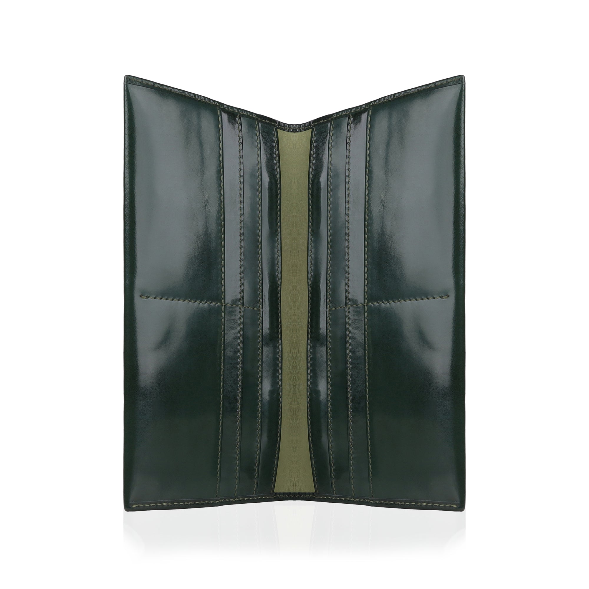 Kent - Green Box Leather Wallet