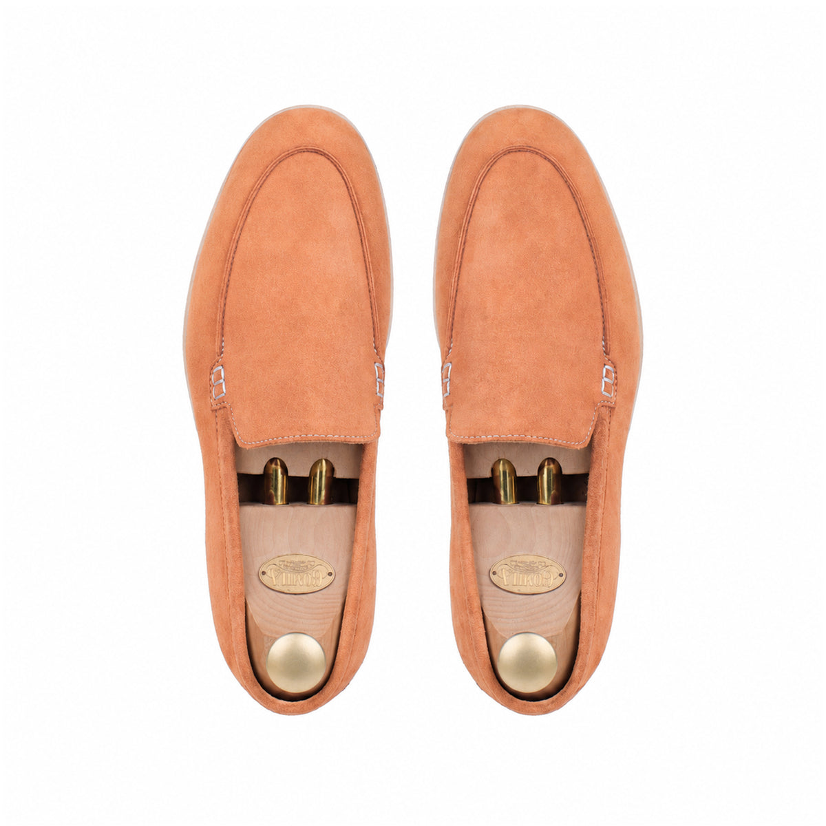 Crest - Men's Camel Suede Loafer
