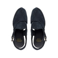 Mariano - Men's Navy Blue Suede Sandal