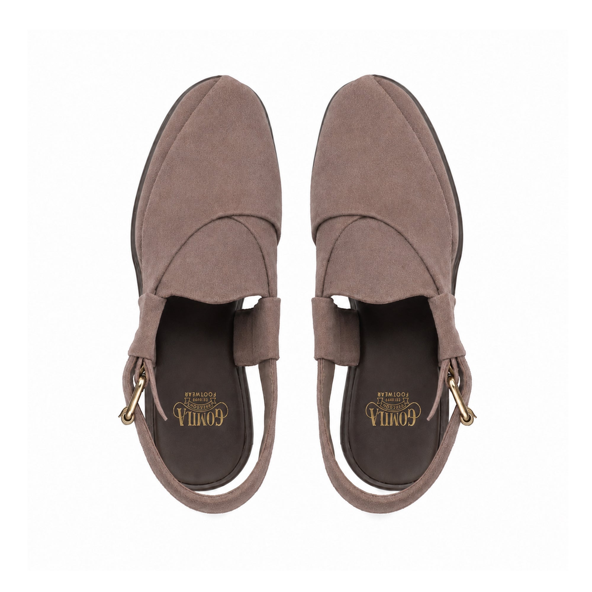 Mariano - Men's Brown Suede Sandal