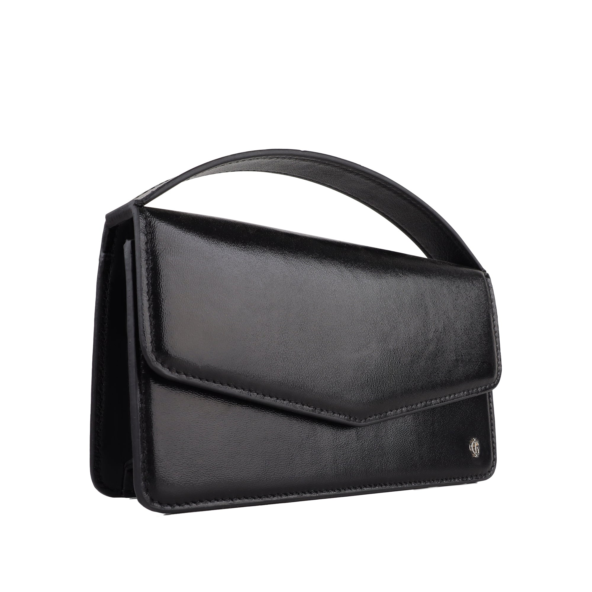 Victoria - Black Micro Hand Bag