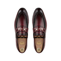 Eric - Men's Oxblood Calf Leather Loafer