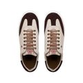 Eugenio  - Men's Beige & Dark Brown Sneaker